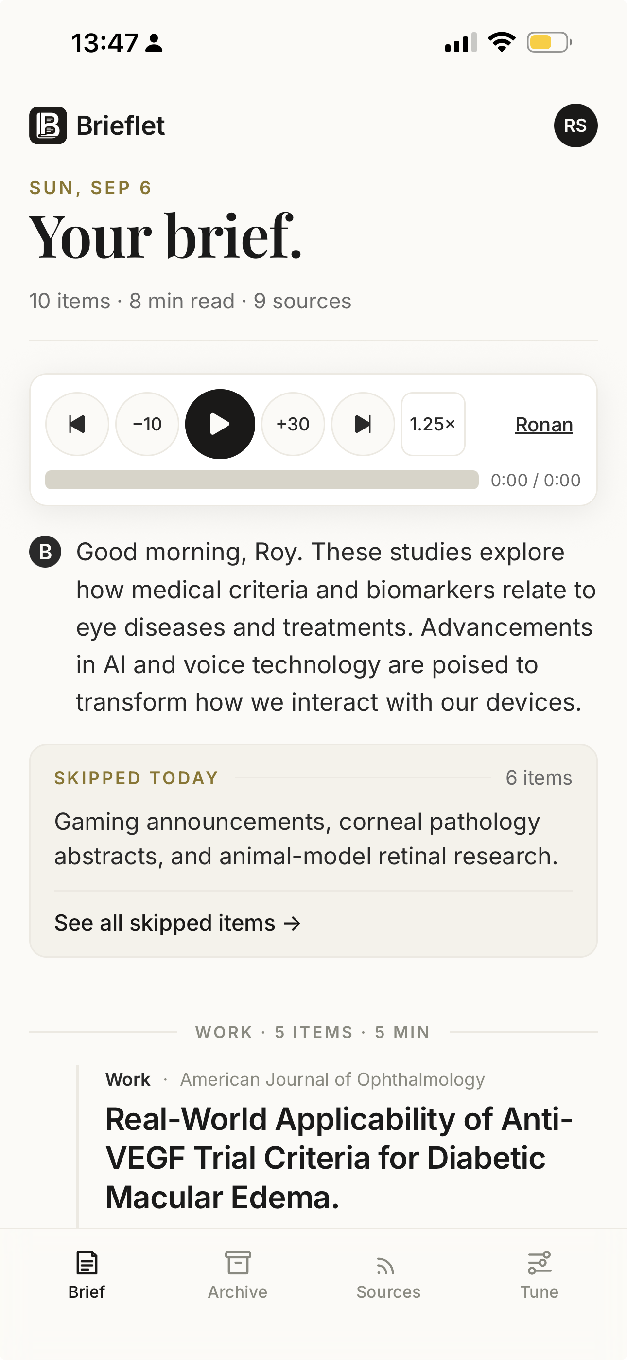 A finite clinical and research brief on iPhone